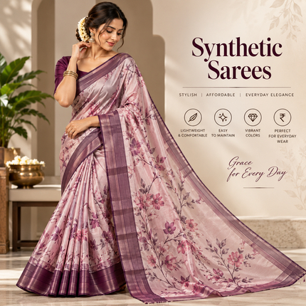 Collection image for: Synthetic Saree