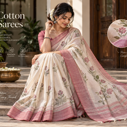 Collection image for: Cotton Sarees