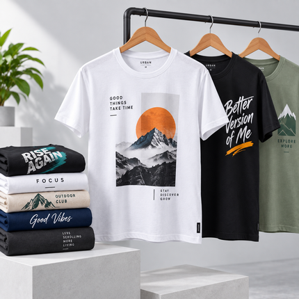 Printed t-shirts for men